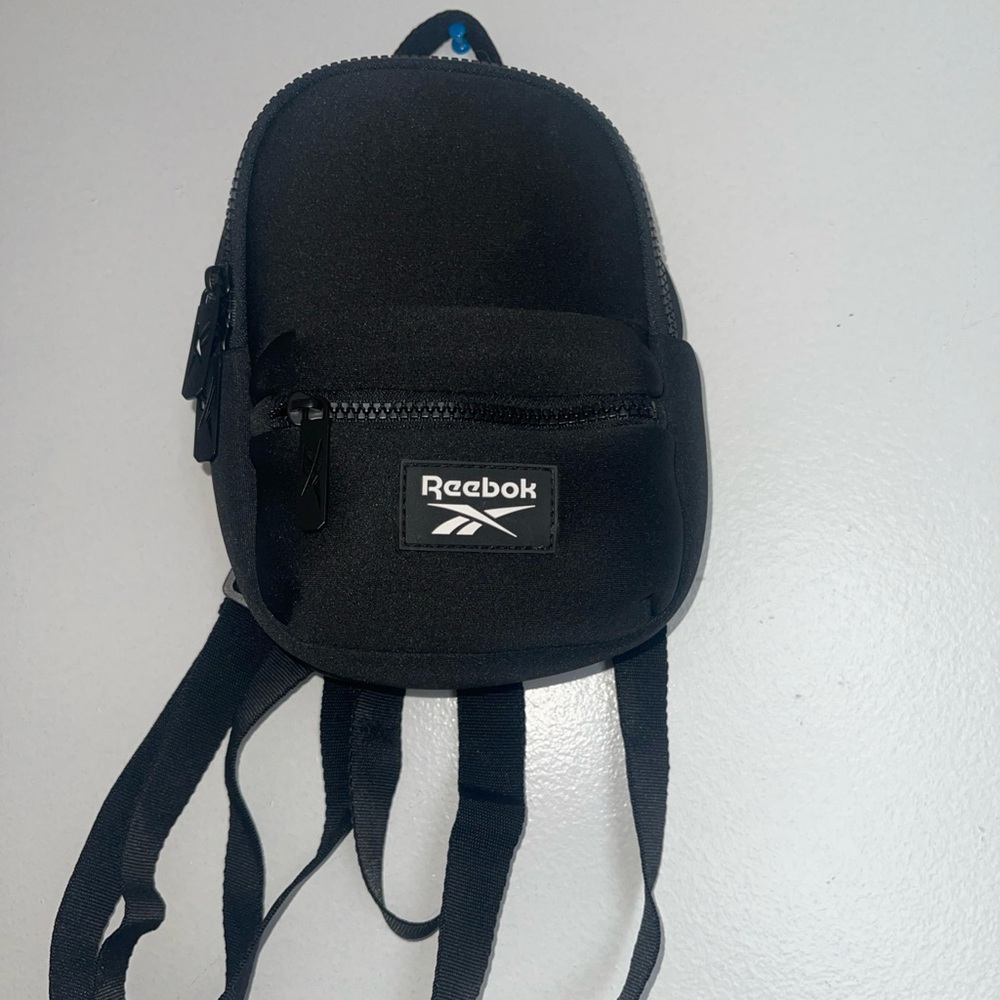 Reebok Black Mini Sling Belt Bag